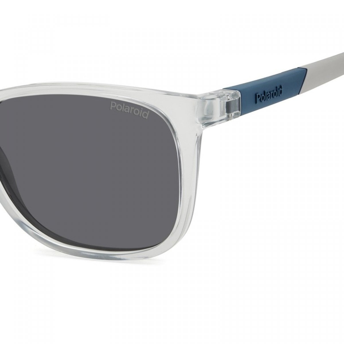 Polaroid Kids Pld 8058/s KB7/M9 GREY, 60,00 €, Occhiali Polaroid Grigio a forma Rettangolare