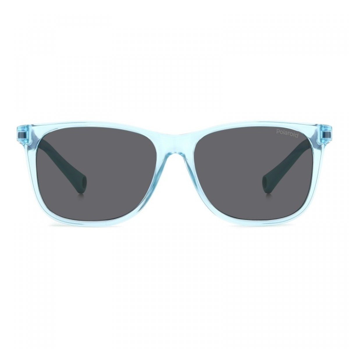 Polaroid Kids Pld 8058/s MVU/M9 AZURE, 60,00 €, Occhiali Polaroid Blu a forma Rettangolare