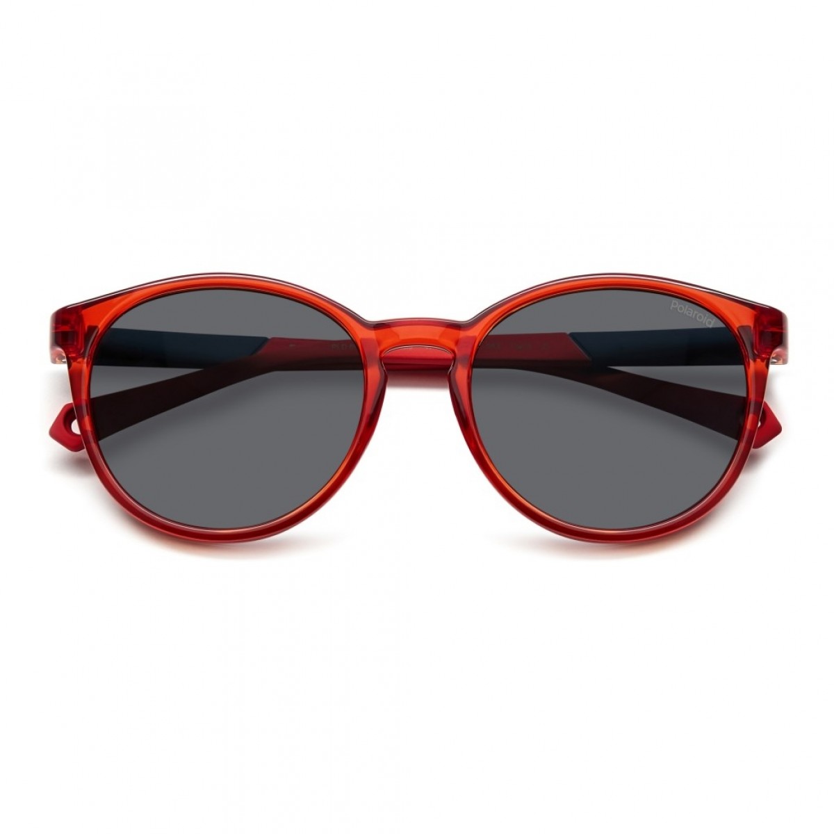 Polaroid Kids Pld 8059/s C9A/M9 RED, 60,00 €, Occhiali Polaroid Rosso a forma Rotondo