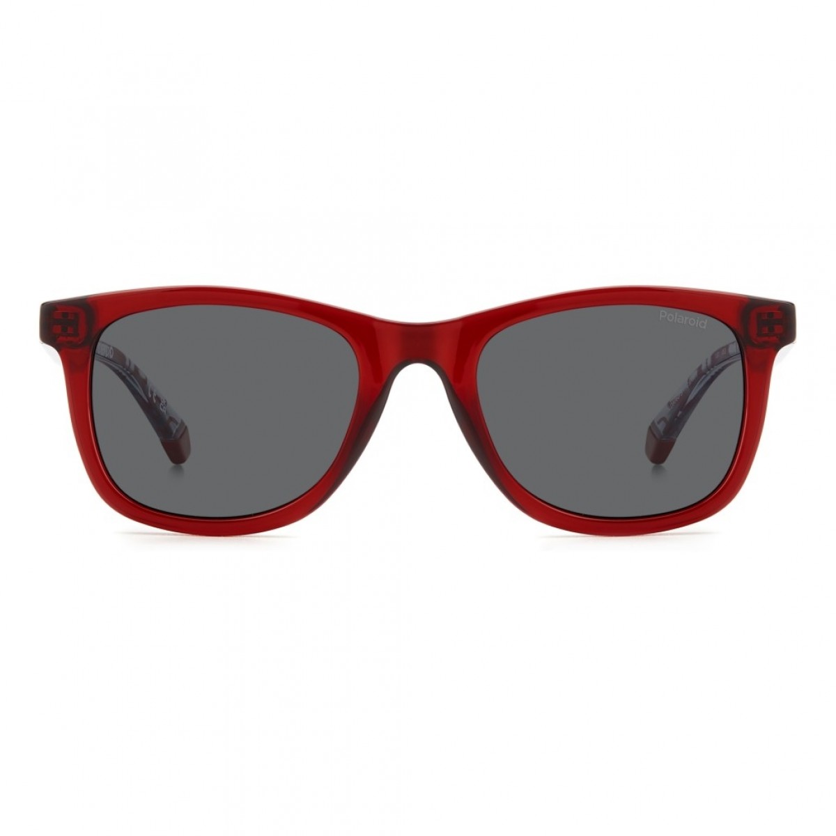 Polaroid Kids Pld 8060/s C9A/M9 RED, 60,00 €, Occhiali Polaroid Rosso a forma Rettangolare