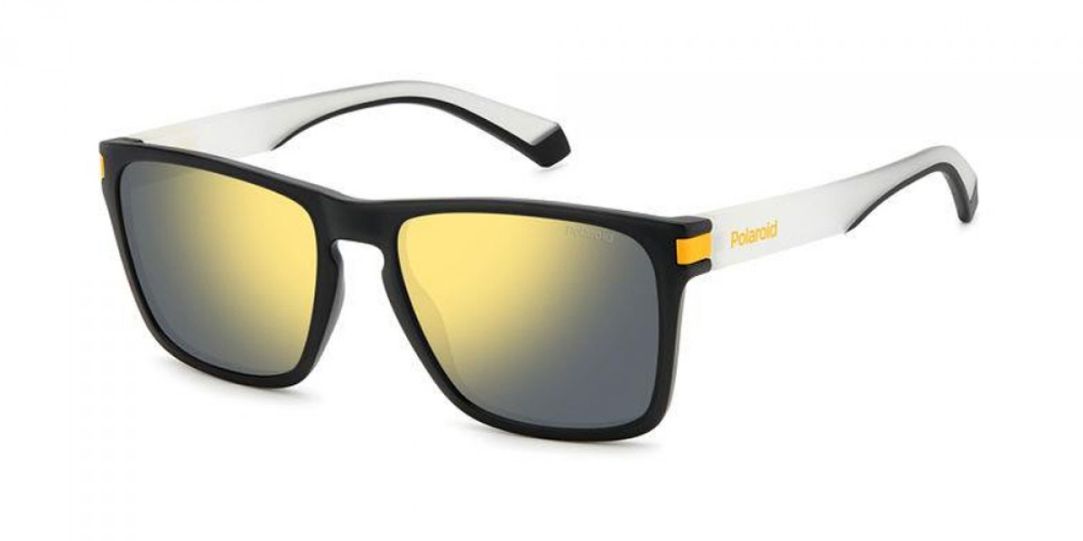 Polaroid Pld 2139/s PGC/LM MTBK YELLOW, 100,00 €, Occhiali Polaroid Nero a forma Rettangolare