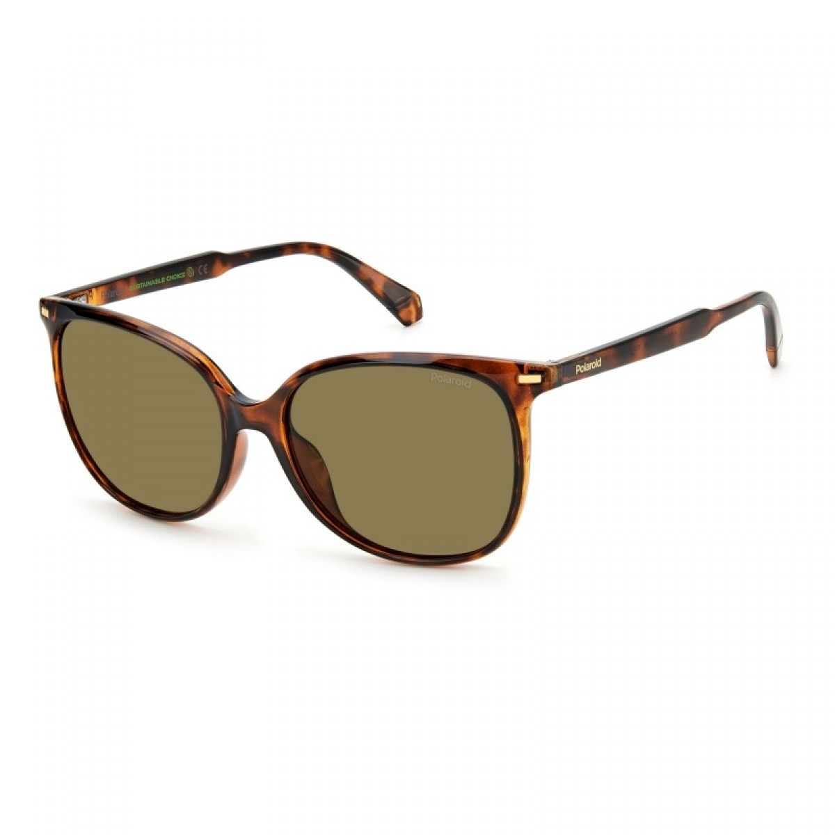 Polaroid Pld 4125/g/s 086/SP HAVANA, 90,00 €, Occhiali Polaroid Marrone a forma Rotondo