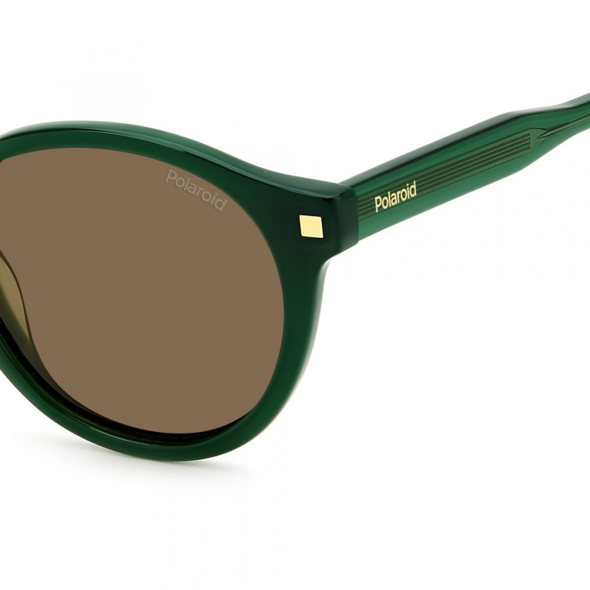 Polaroid Pld 4150/s/x 1ED/SP GREEN, 100,00 €, Occhiali Polaroid Verde a forma Rotondo