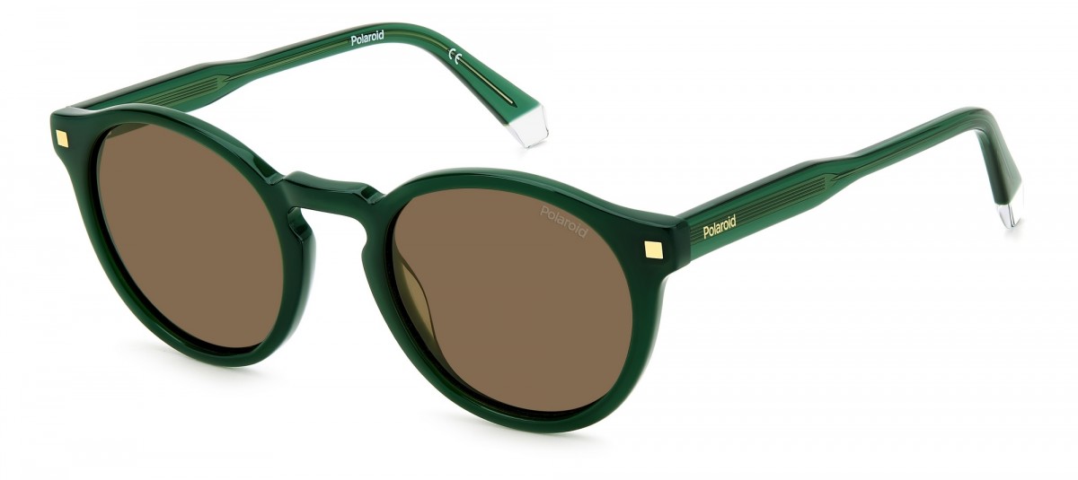 Polaroid Pld 4150/s/x 1ED/SP GREEN, 100,00 €, Occhiali Polaroid Verde a forma Rotondo