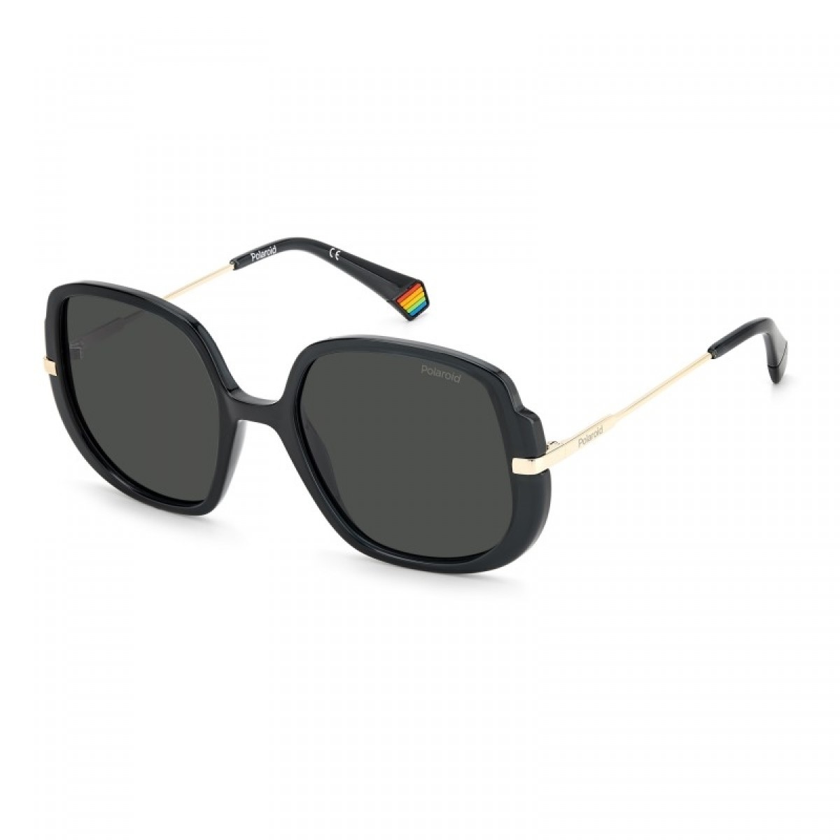 Polaroid Pld 6181/s KB7/M9 GREY, 90,00 €, Occhiali Polaroid Nero a forma Squadrato