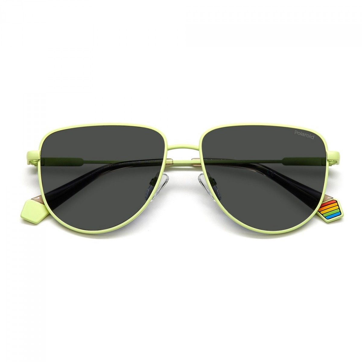 Polaroid Pld 6196/s/x 4AN/M9 MATTE LIME, 100,00 €, Occhiali Polaroid Giallo a forma Squadrato
