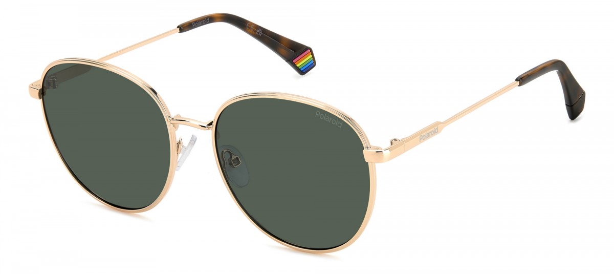Polaroid Pld 6215/s/x DDB/UC GOLD COPPER, 100,00 €, Occhiali Polaroid Oro a forma Rotondo