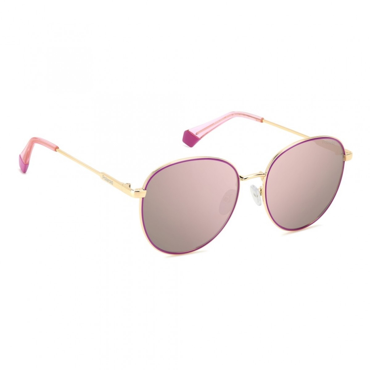 Polaroid Pld 6215/s/x EYR/JQ GOLD PINK, 100,00 €, Occhiali Polaroid Oro a forma Rotondo