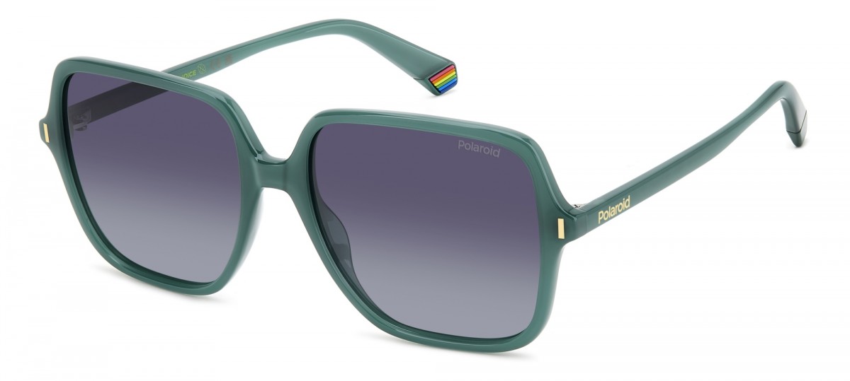 Polaroid Pld 6219/s 1ED/WJ GREEN, 100,00 €, Occhiali Polaroid Verde a forma Squadrato