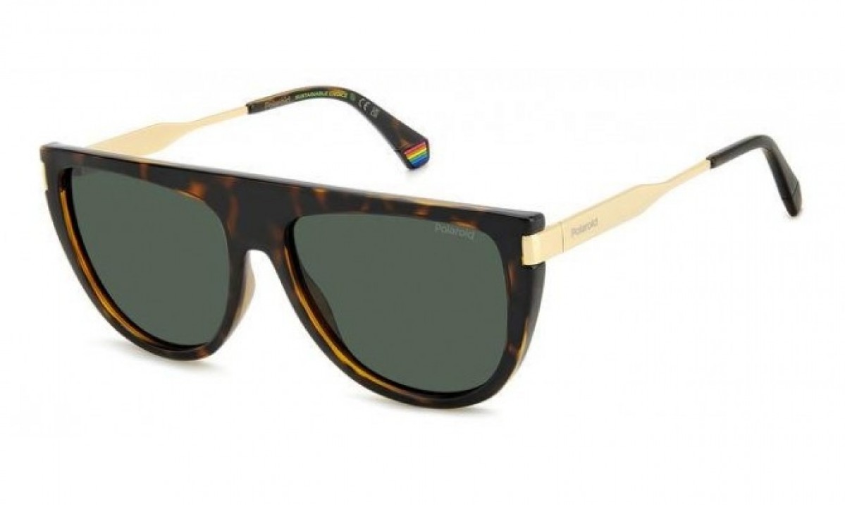 Polaroid Pld 6221/s/x 086/UC HAVANA, 100,00 €, Occhiali Polaroid Marrone a forma Goccia aviator