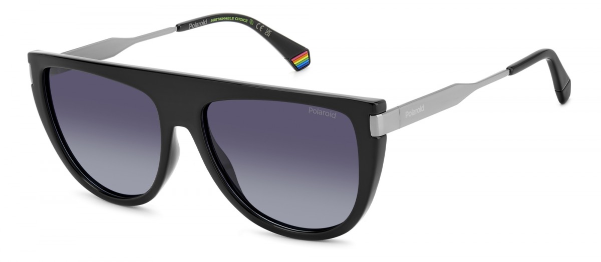 Polaroid Pld 6221/s/x 807/WJ BLACK, 100,00 €, Occhiali Polaroid Nero a forma Goccia aviator