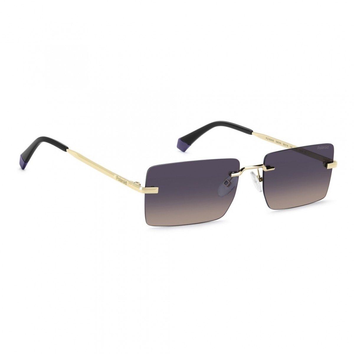 Polaroid Pld 6245/s S9E/XW GOLD VIOLET, 100,00 €, Occhiali Polaroid Oro a forma Rettangolare