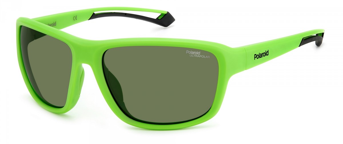 Polaroid Sport Pld 7049/s DLD/L7 MATTE GREEN, 100,00 €, Occhiali Polaroid Verde a forma Mascherina