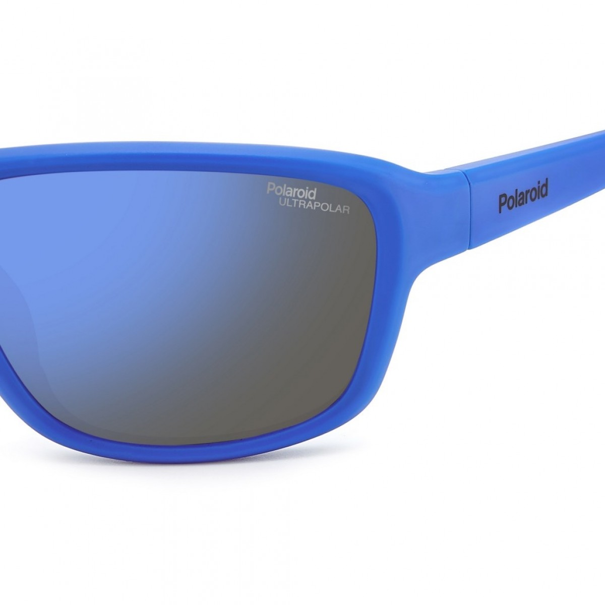 Polarois Sport Pld 7049/s FLL/QG MATTE BLUE, 105,00 €, Occhiali Polaroid Blu a forma Mascherina