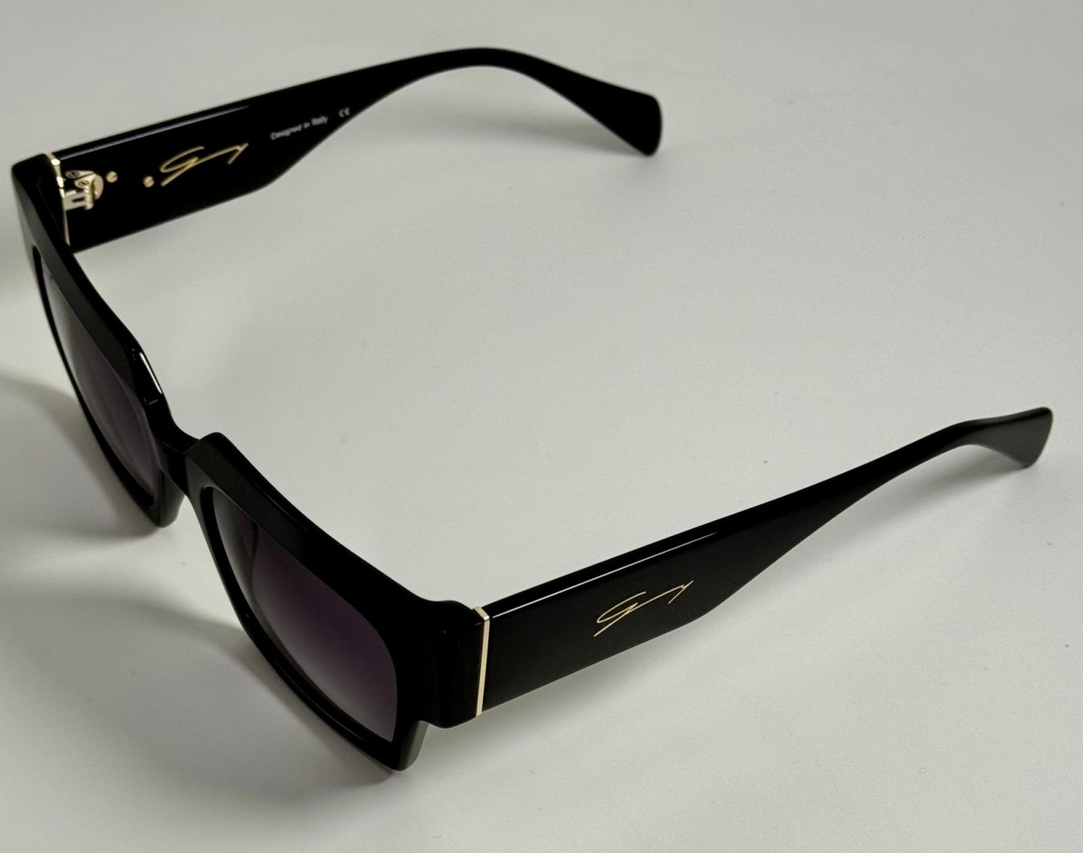 Genny GYS.980.00, 220,00 €, Occhiali Nero a forma Rettangolare