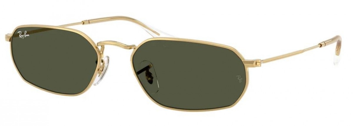 Ray Ban 3947 001/31, 195,00 €, Occhiali Ray Ban Oro a forma Rettangolare