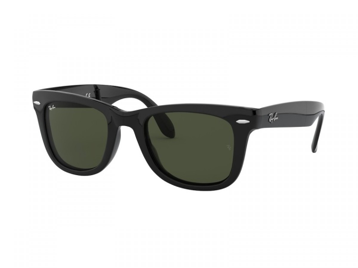Ray Ban 4105 601 50, 195,00 €, Occhiali Ray Ban Nero a forma Rettangolare