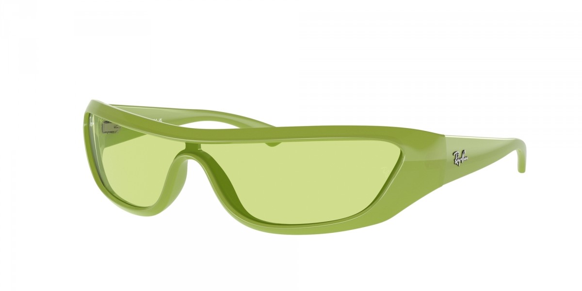 Ray Ban 4431 6763/2, 165,00 €, Occhiali Ray Ban Verde a forma Mascherina