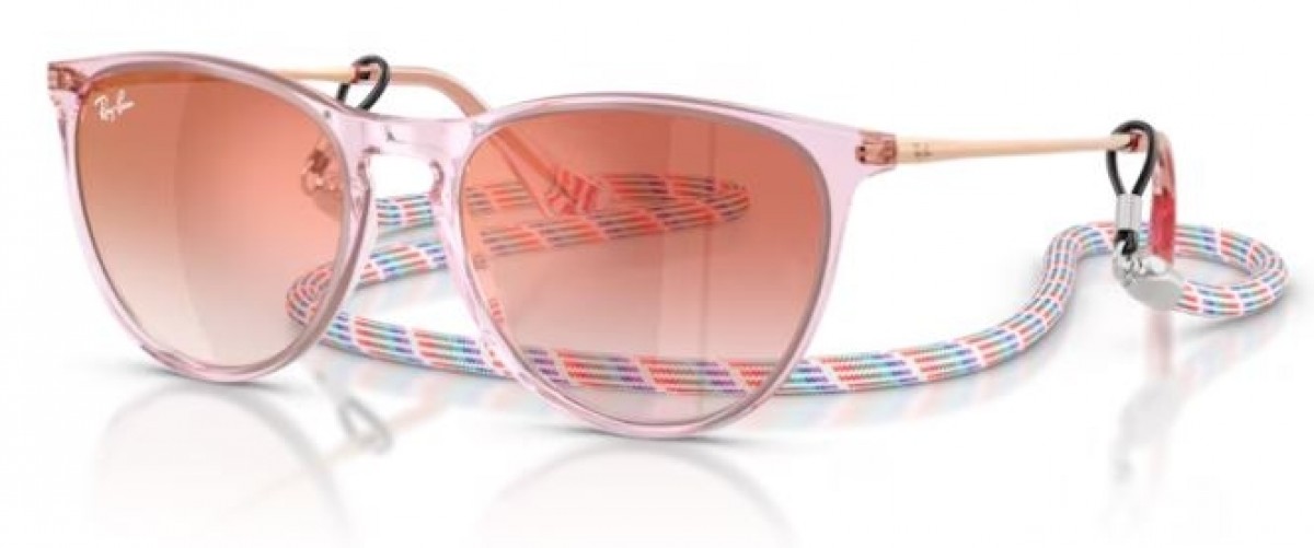 Ray Ban Junior 9060 7226V0, 115,00 €, Occhiali Ray Ban Junior Viola a forma Rotondo