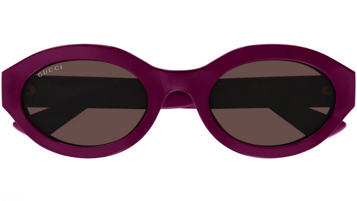 Gucci GG1579S 004 fuchsia fuchsia brown, 245,00 €, Occhiali Gucci Viola a forma Gatto