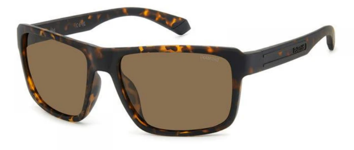 Polaroid Pld 2158/s HGC/SP MT BW HVN, 100,00 €, Occhiali Polaroid Marrone a forma Mascherina