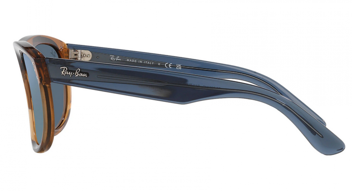 Ray Ban R0501S 6711GA, 245,00 €, Occhiali Ray Ban Marrone a forma Squadrato