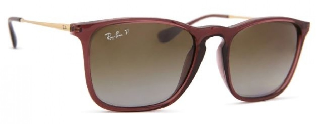 Ray Ban 4187 6593T5, 215,00 €, Occhiali Ray Ban Viola a forma Rettangolare