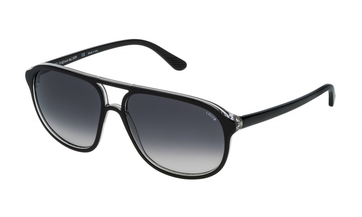 Lozza SL1827L Z32L, 190,00 €, Occhiali Nero a forma Goccia aviator