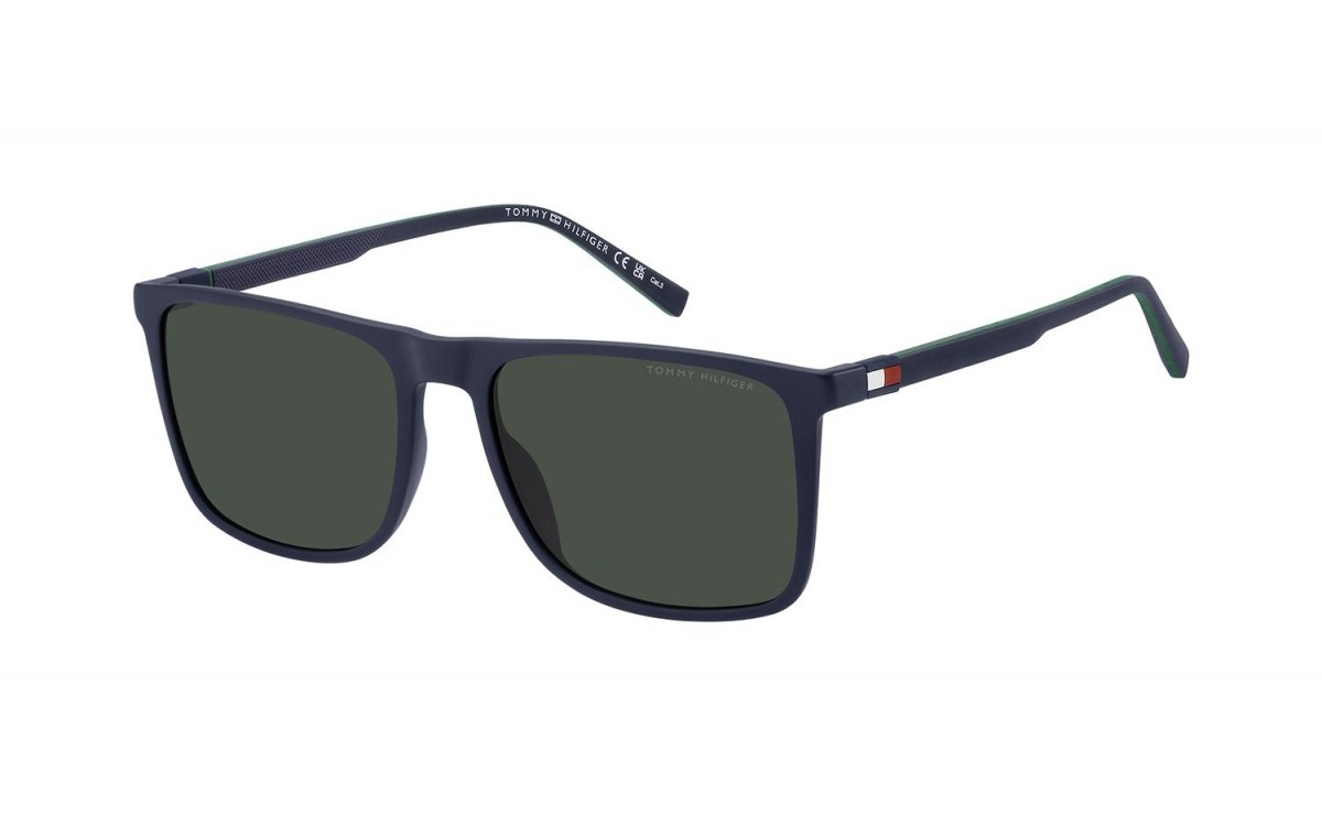 Tommy Hilfiger Th 2277/s RNB/QT BLUE GREEN, 190,00 €, Occhiali Tommy Hilfiger Blu a forma Rettangolare