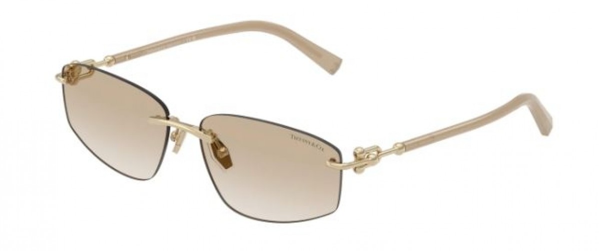 Tiffany & Co. 3114 602111, 400,00 €, Occhiali Tiffany & Co. Oro a forma Rettangolare