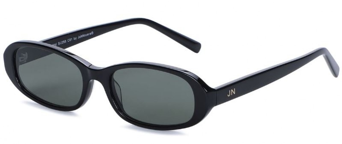 JohNocera Tranchini 01, 165,00 €, Occhiali Nero a forma Ovale