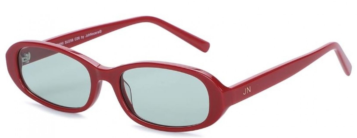 JohNocera Tranchini 06, 165,00 €, Occhiali Rosso a forma Ovale