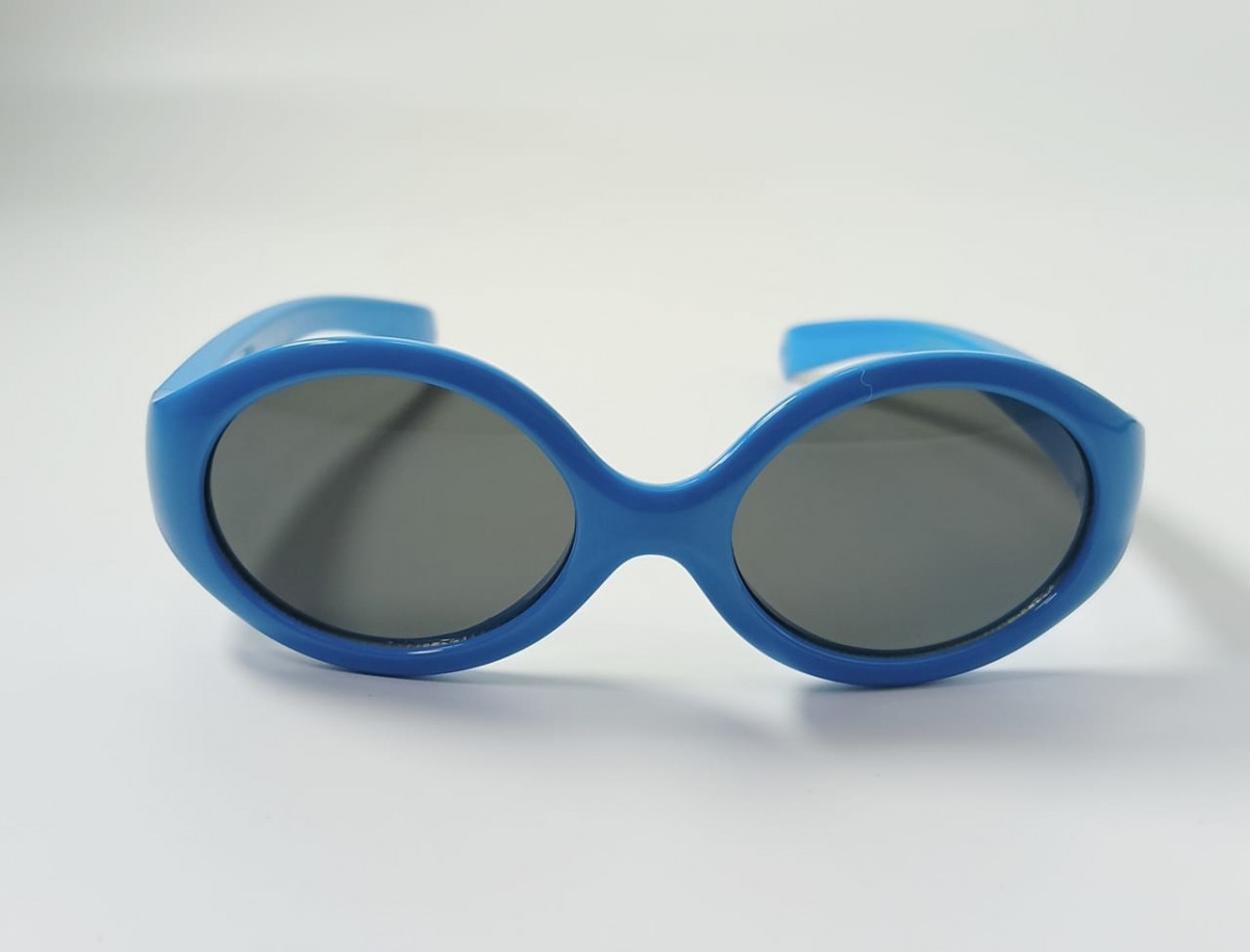 Occhiali CentroStyle S005237123004N SHINY BLUE DECO Blu Rotondo Occhialuto