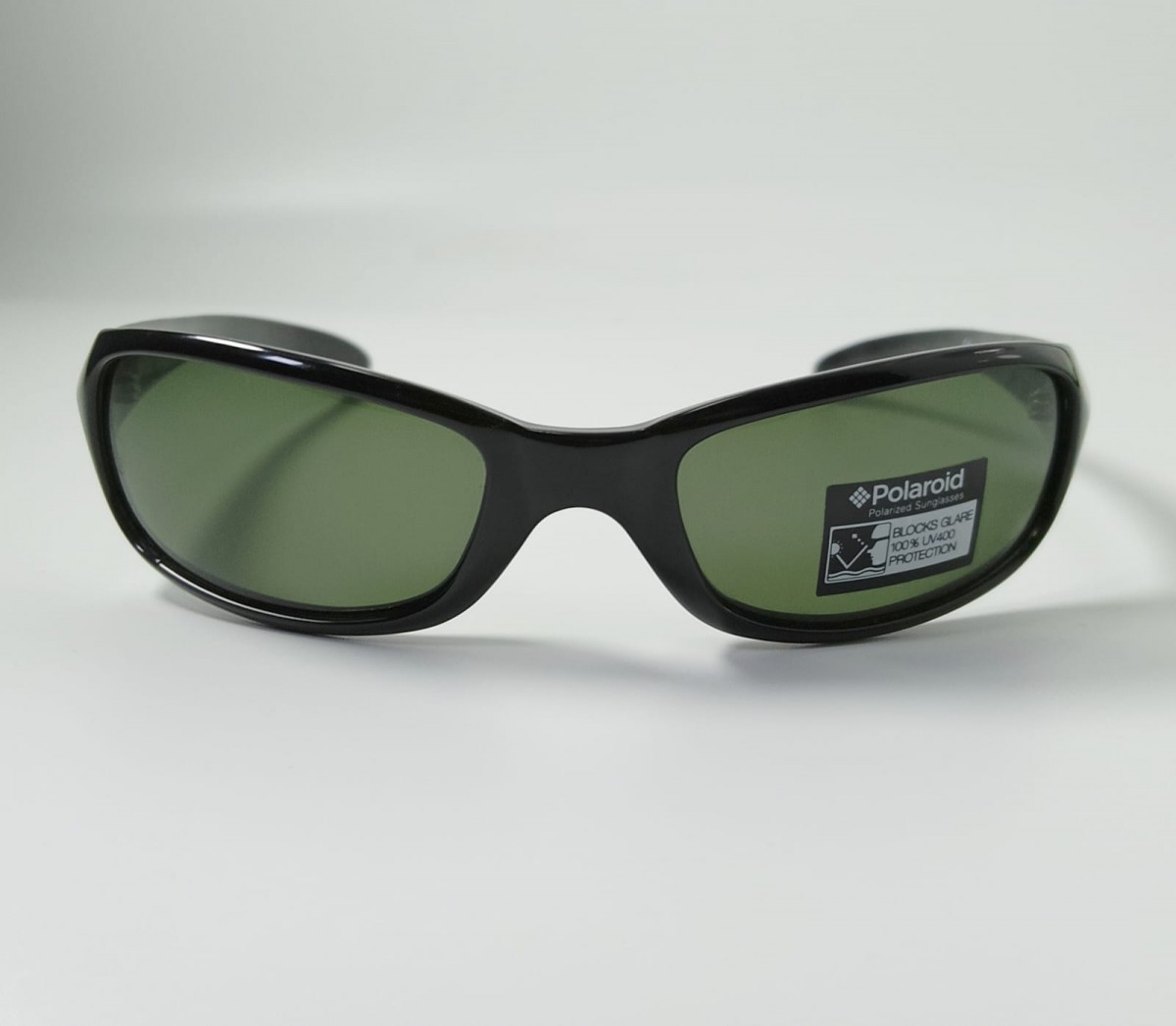 Polaroid P004 KIH/Y2 BLACK, 95,00 €, Occhiali Polaroid Nero a forma Mascherina