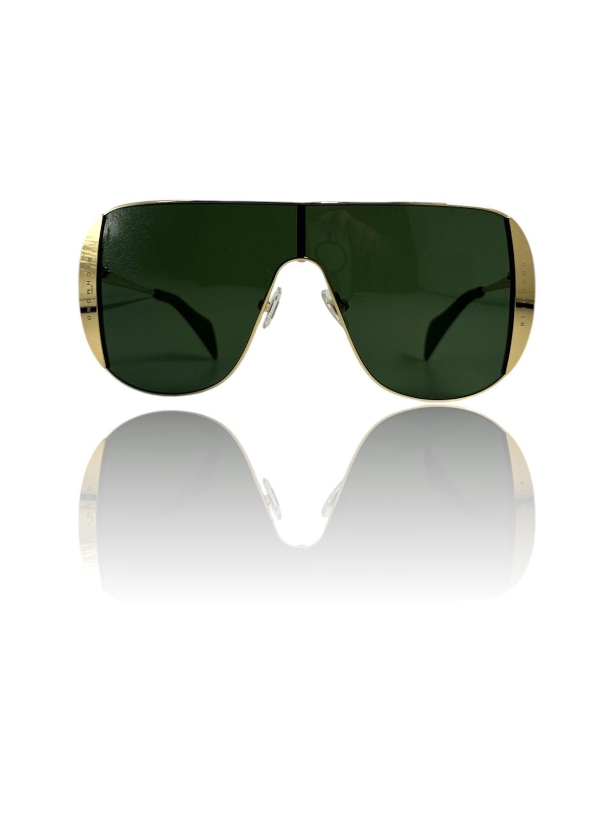 John Richmond RIS.053.10, 255,00 €, Occhiali Oro a forma Mascherina