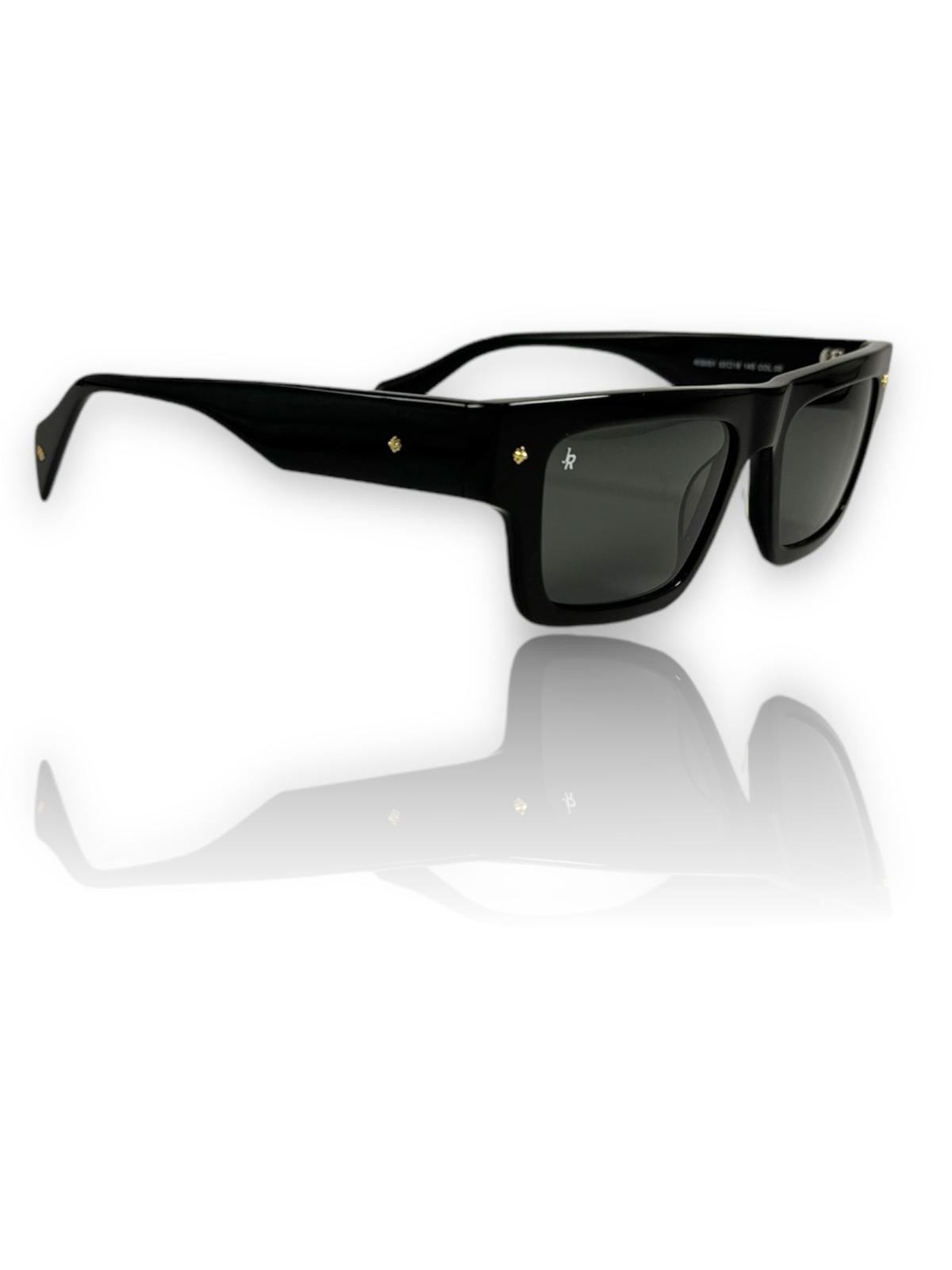 John Richmond RIS.051.00, 255,00 €, Occhiali Nero a forma Rettangolare