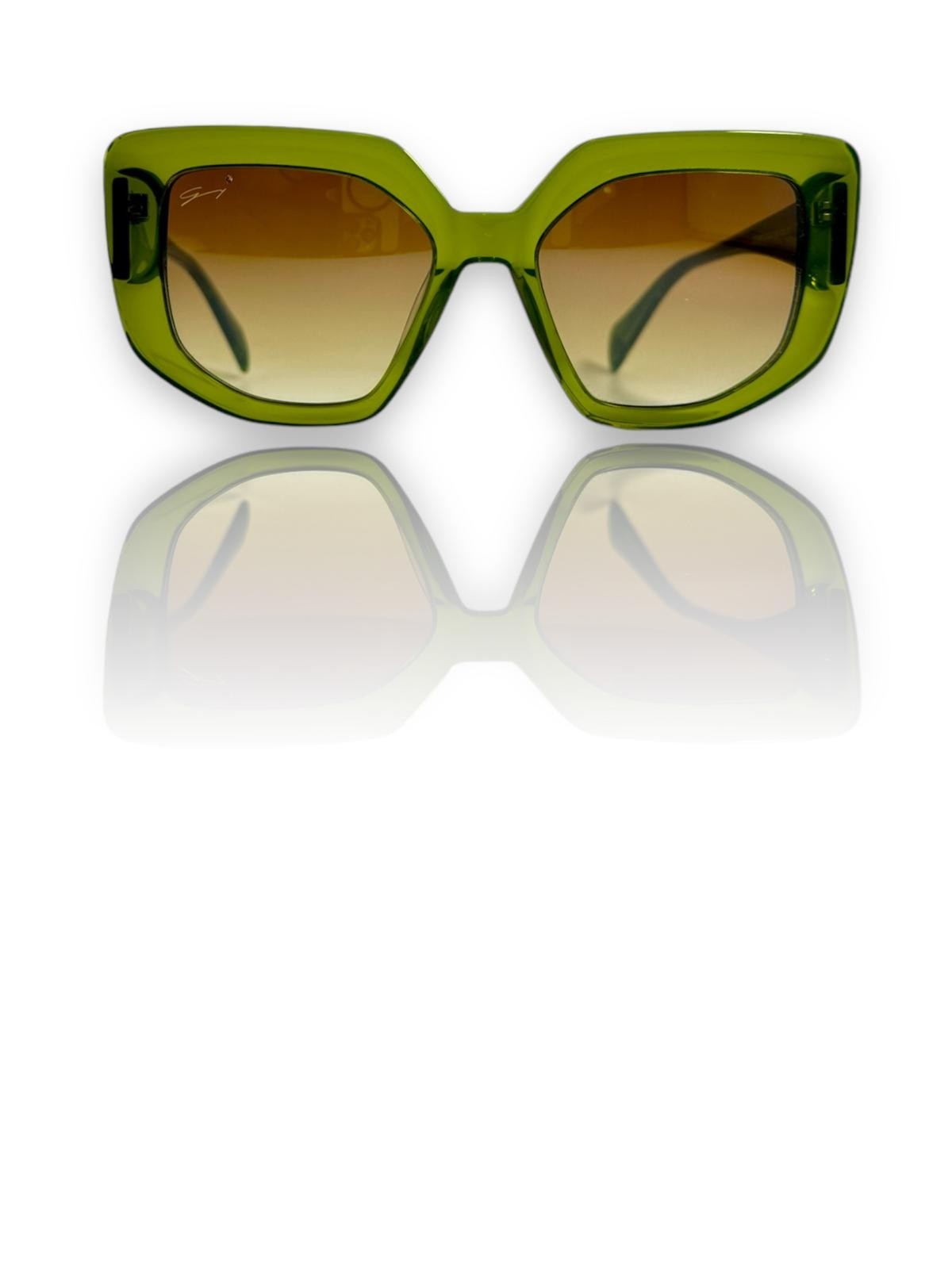 Genny GYS.965.07, 220,00 €, Occhiali Verde a forma Squadrato