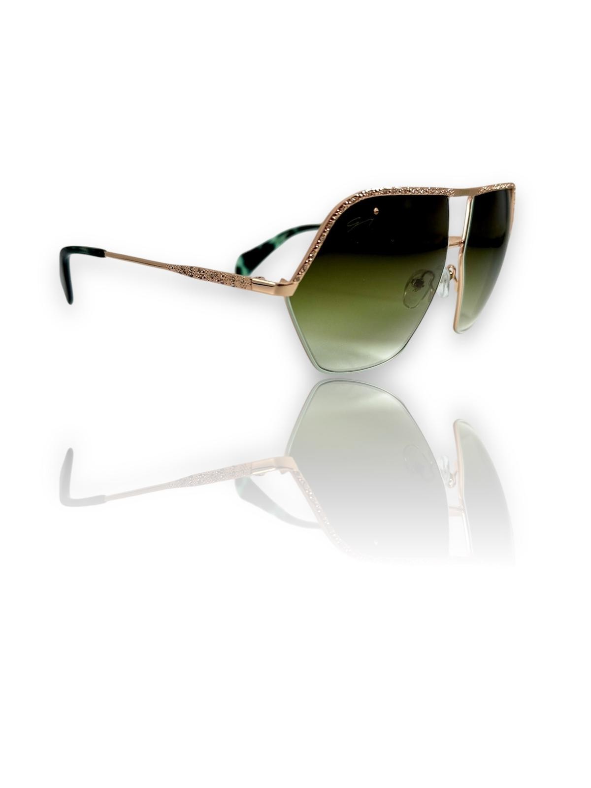 Genny GYS.CROISETTE.12, 220,00 €, Occhiali Oro a forma Goccia aviator