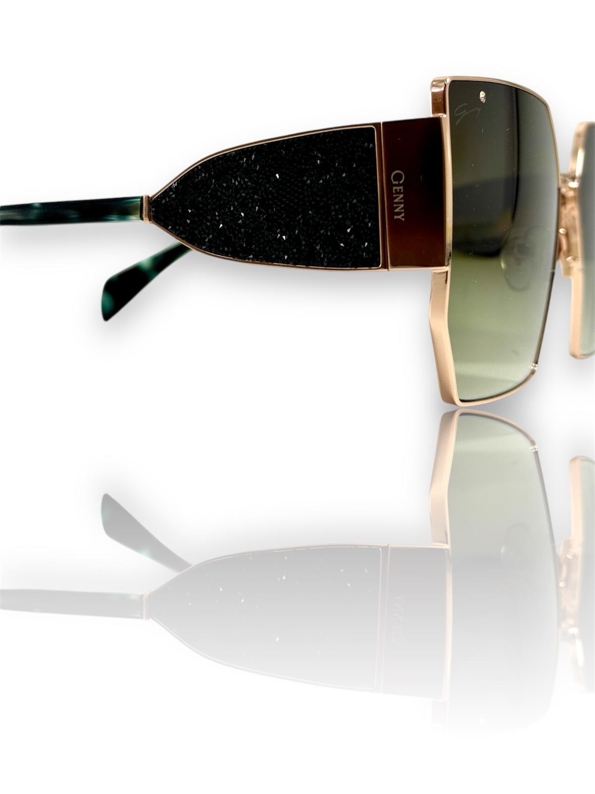 Genny GYS.970.12, 220,00 €, Occhiali Oro a forma Squadrato