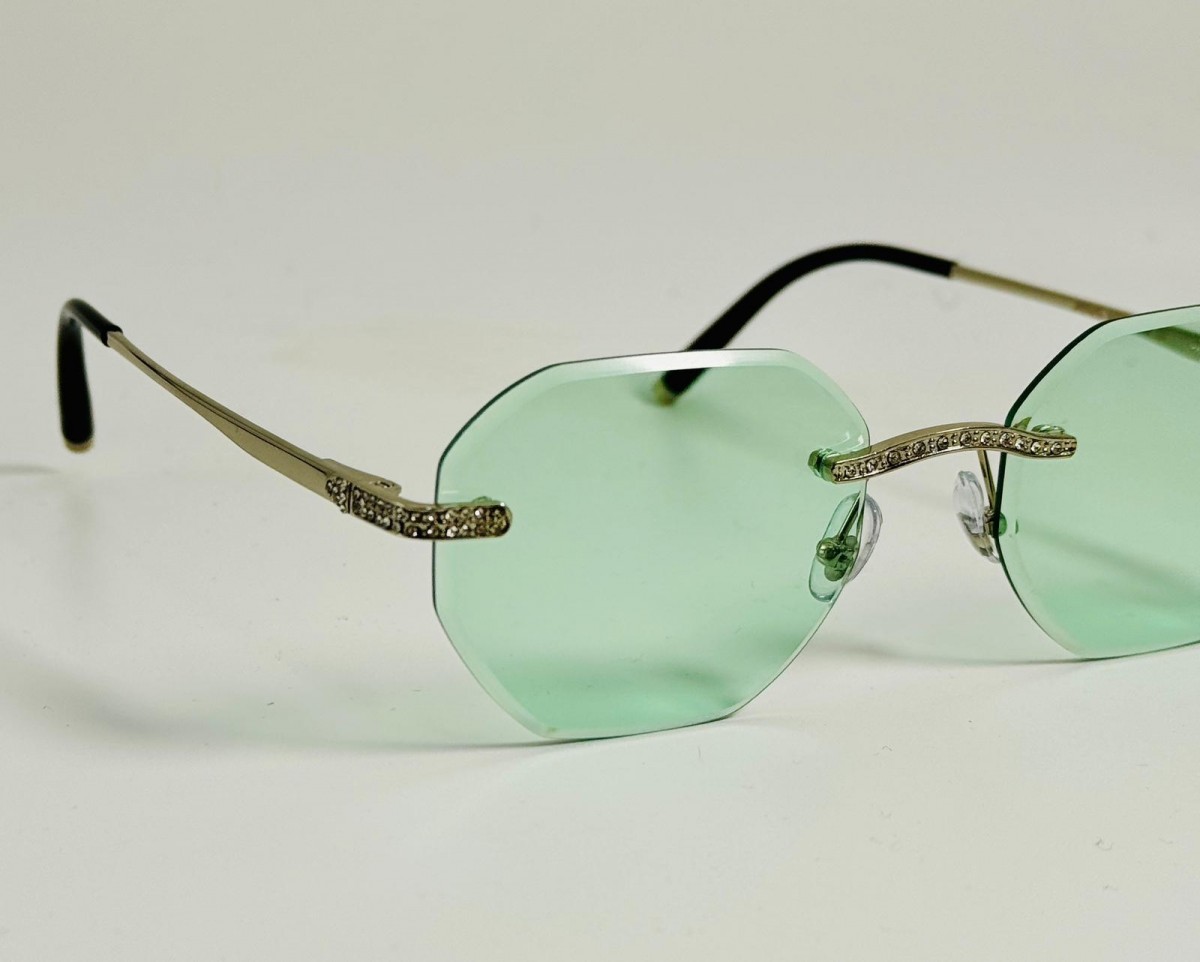 John Paul JP 374 C7, 180,00 €, Occhiali Argento a forma Ottagonale