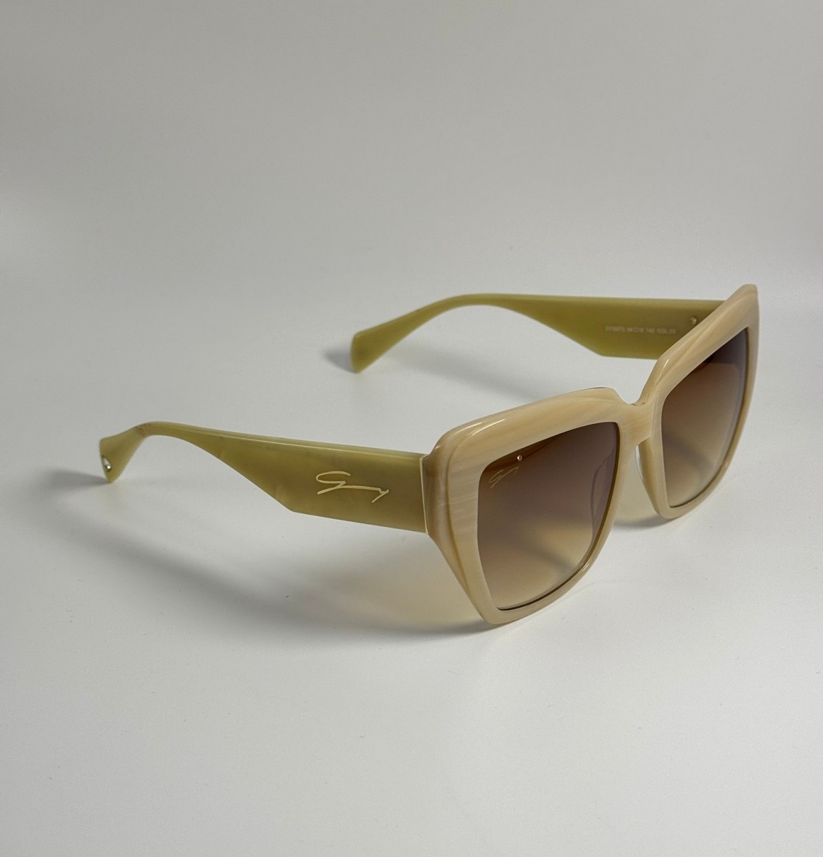 Genny GYS.973.03, 220,00 €, Occhiali Beige a forma Squadrato