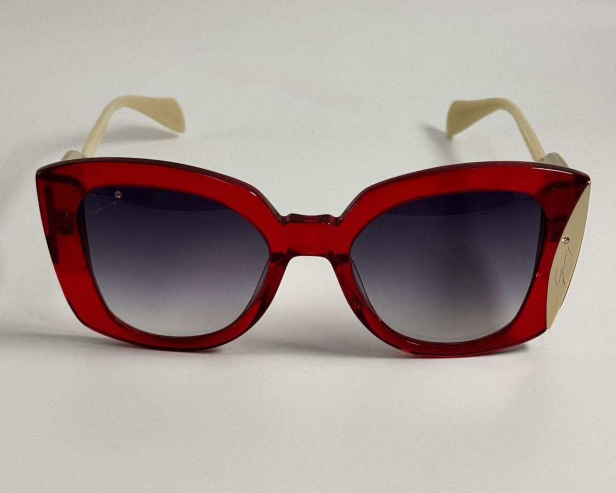 Genny GYS.972.05, 220,00 €, Occhiali Rosso a forma Farfalla