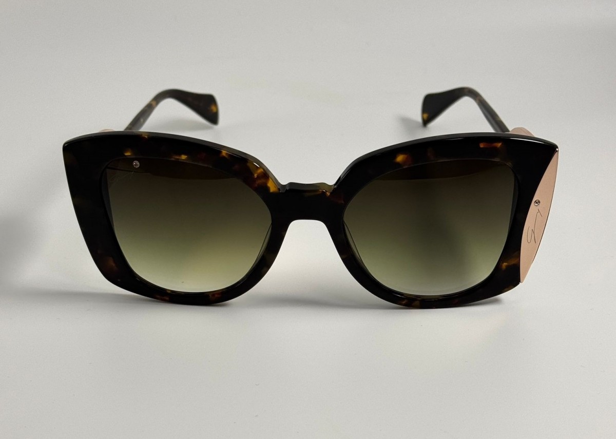 Genny GYS.972.16, 220,00 €, Occhiali Marrone a forma Farfalla
