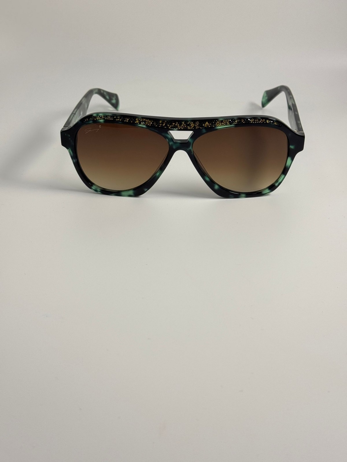 Genny GYS.971.06, 220,00 €, Occhiali Verde a forma Goccia aviator