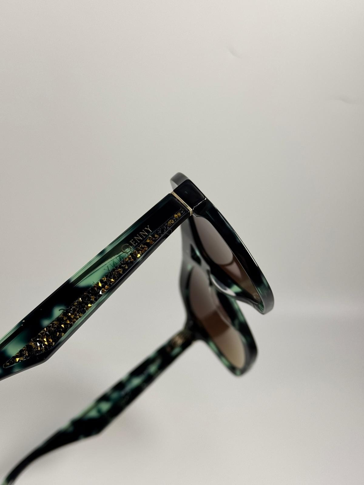 Genny GYS.971.06, 220,00 €, Occhiali Verde a forma Goccia aviator
