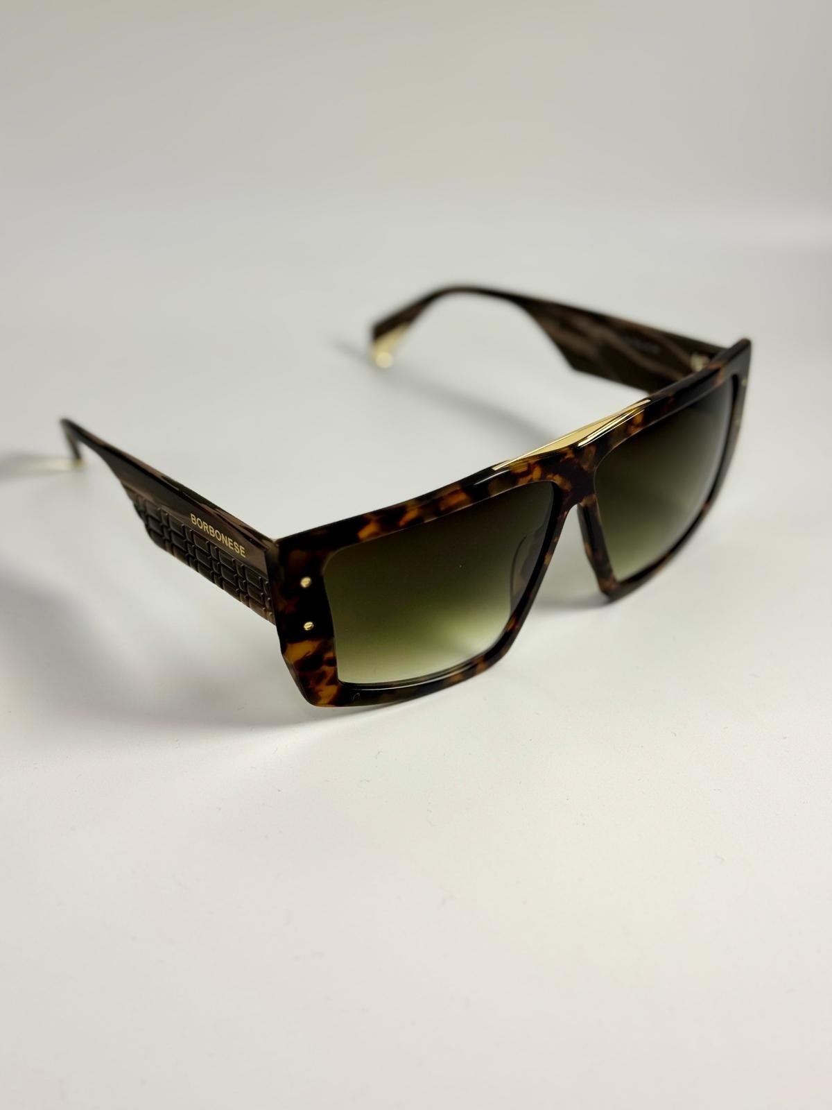 Borbonese BES.7164.16, 245,00 €, Occhiali Marrone a forma Mascherina