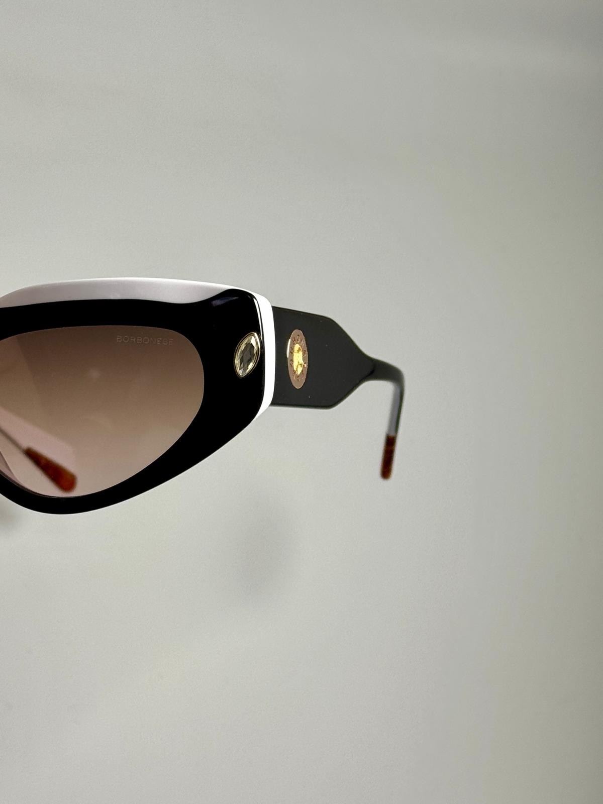 Borbonese BES.7161.01, 245,00 €, Occhiali Nero a forma Gatto