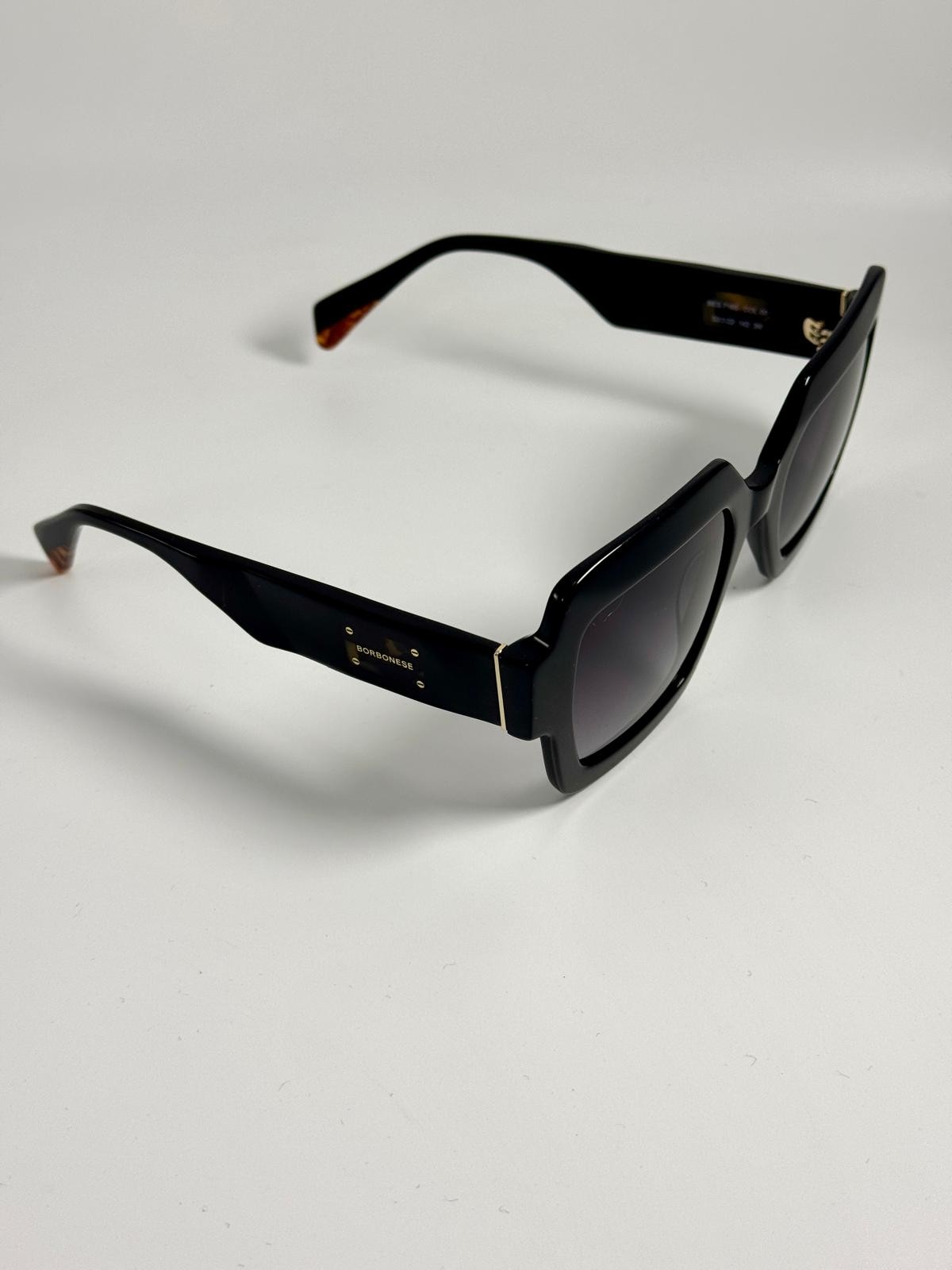 Borbonese BES.7165.00, 245,00 €, Occhiali Nero a forma Squadrato