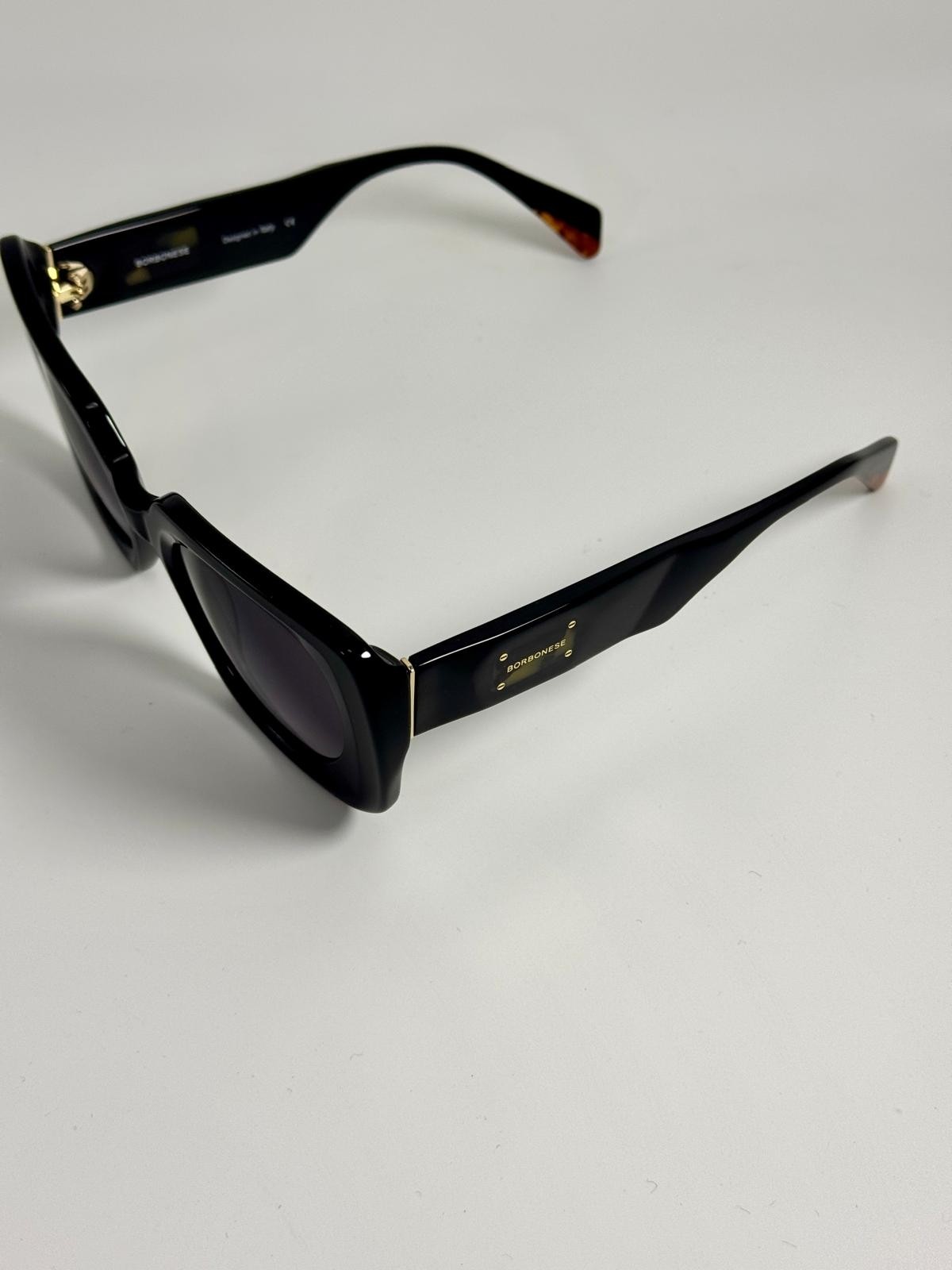 Borbonese BES.7160.00, 245,00 €, Occhiali Nero a forma Squadrato