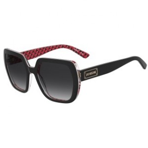 Moschino Mol082/s UYY/9O BK PTTRN RED